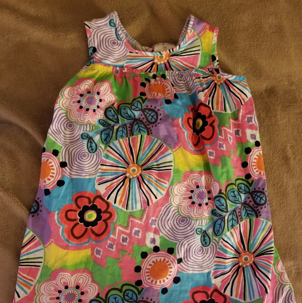 Hanna Andersson 130 Girls 8-10 Tank Dress Summer